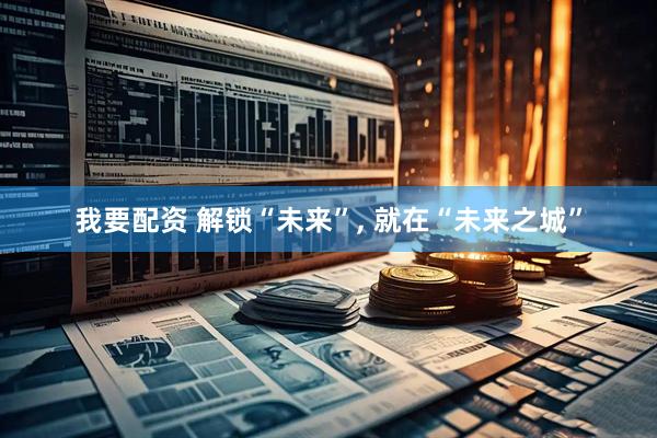 我要配资 解锁“未来”, 就在“未来之城”