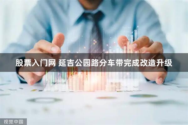 股票入门网 延吉公园路分车带完成改造升级
